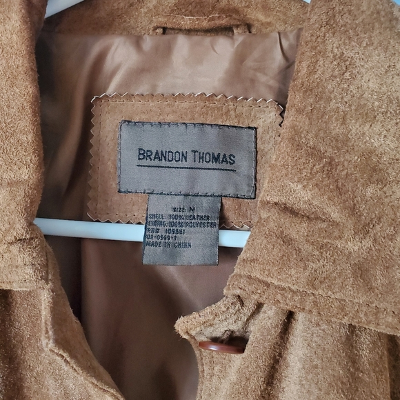 Vintage Brandon Thomas suede jacket - Picture 2 of 4